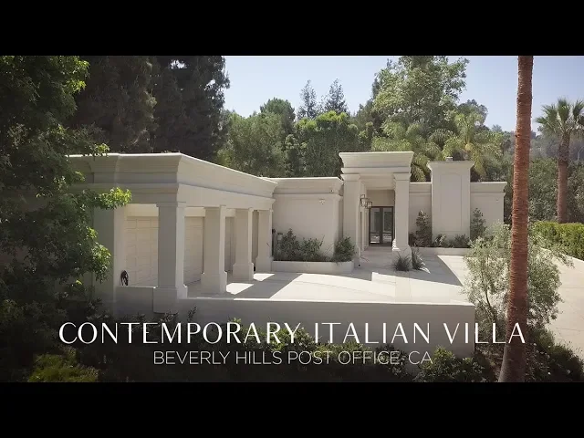 sold | contemporary italian villa in beverly hills p.o. | 2720 ellison dr